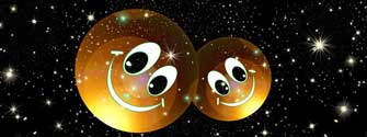image of smiley faces in the stars